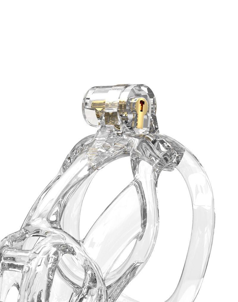 Rimba P-Cage - P-Cage PC11 - Cage de chasteté - Cage à pénis - Taille S - Transparent - Laced-up.nl