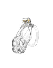 Rimba P-Cage - P-Cage PC11 - Cage de chasteté - Cage à pénis - Taille S - Transparent - Laced-up.nl
