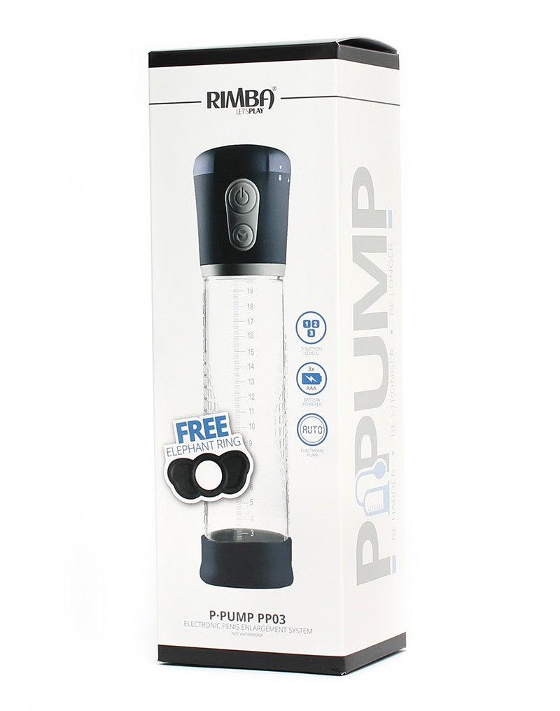 Rimba - P Pump PP03 - Oplaadbare Penis Vergroter - Penispomp-Laced-up.nl