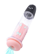 Rimba - P Pump PP05 - Elektronische Penispomp met Vagina Sleeve - Zwart-Laced-up.nl