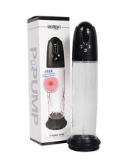 Rimba - P Pump PP05 - Elektronische Penispomp met Vagina Sleeve - Zwart-Laced-up.nl