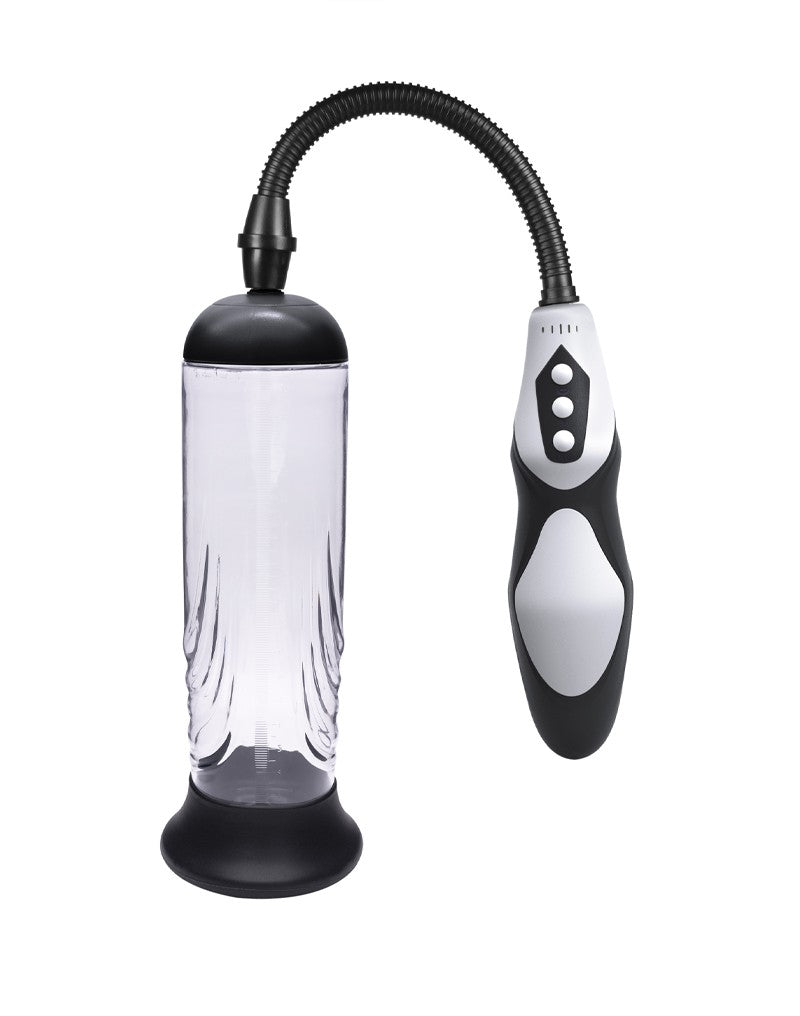 Rimba - P Pump PP06 - Penispomp met Afstandsbediening & Vagina Sleeve - Zwart-Laced-up.nl