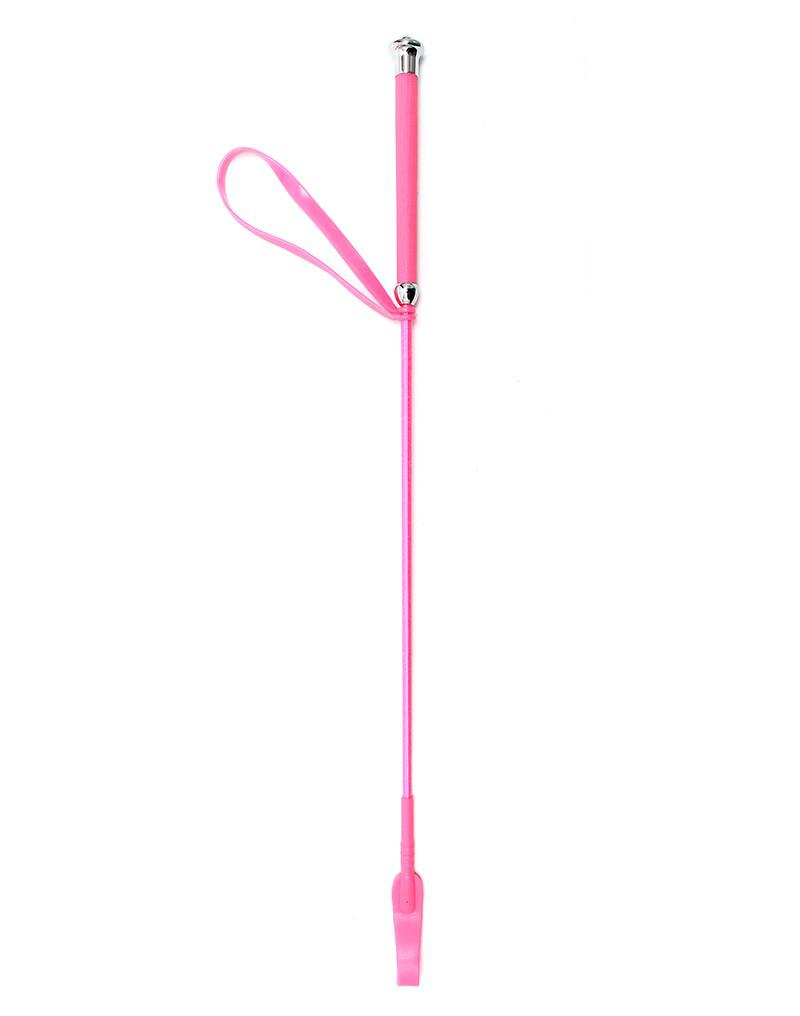 Rimba - Paardrijzweep 65 cm - Roze-Erotiekvoordeel.nl