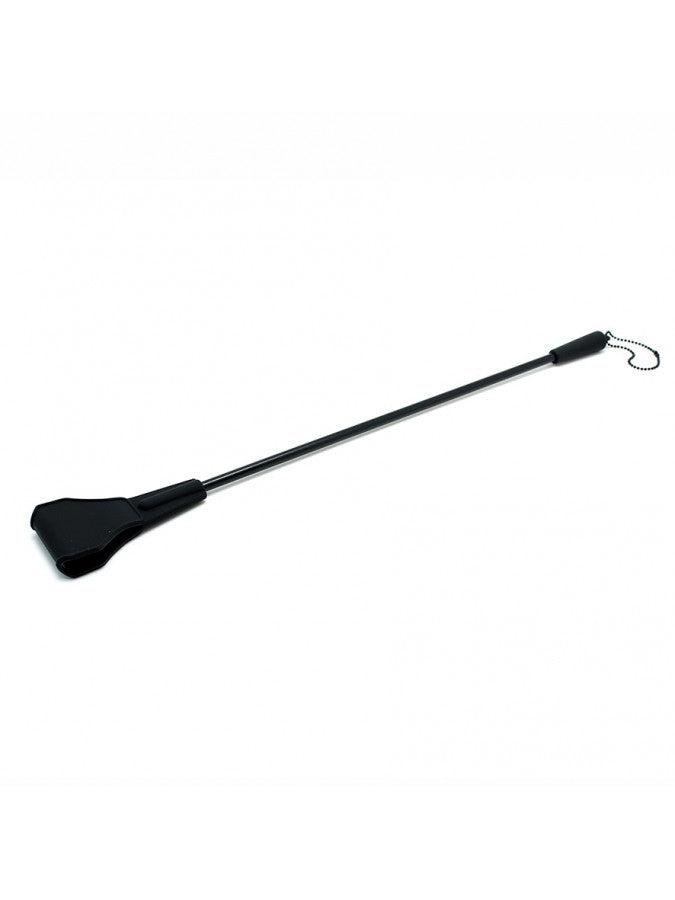 Rimba - Paardrijzweep Met Flapje - Siliconen - 42 cm lang-Laced-up.nl