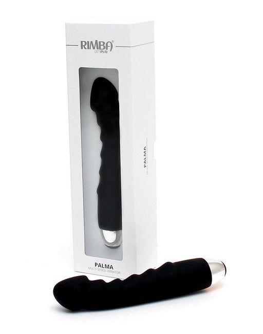 Rimba - Palma - Semi-Realistische Vibrator - 18 cm – Zwart-Erotiekvoordeel.nl