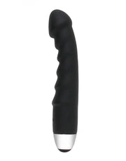 Rimba - Palma - Semi-Realistische Vibrator - 18 cm – Zwart-Erotiekvoordeel.nl