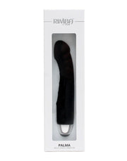 Rimba - Palma - Semi-Realistische Vibrator - 18 cm – Zwart-Erotiekvoordeel.nl