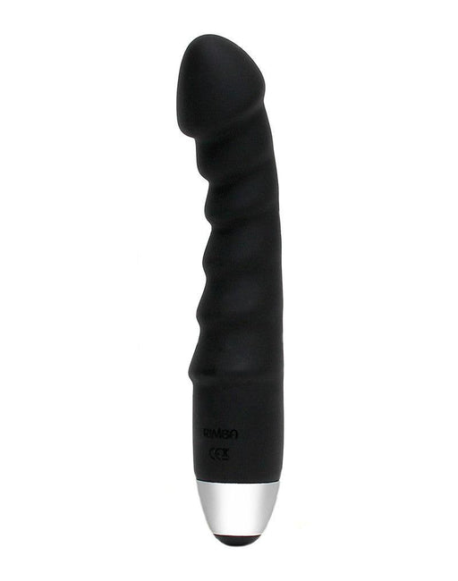 Rimba - Palma - Semi-Realistische Vibrator - 18 cm – Zwart-Erotiekvoordeel.nl