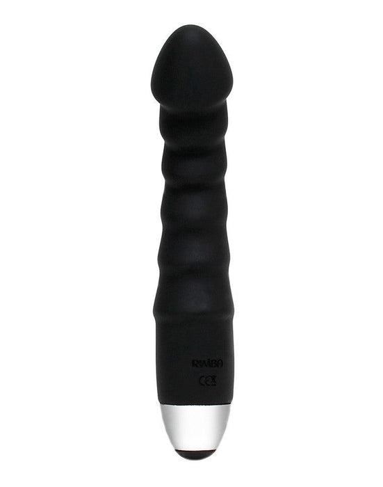 Rimba Palma Semi-Realistische Vibrator 18 cm – Zwart-Erotiekvoordeel.nl
