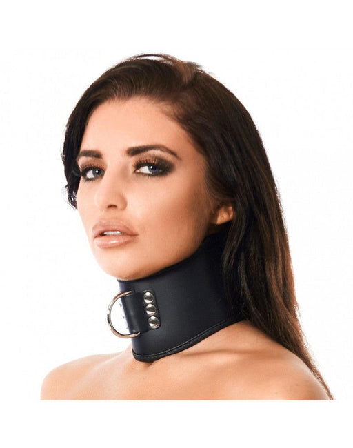 Rimba - Posture Collar Met O-Ring en Hangslot-Erotiekvoordeel.nl