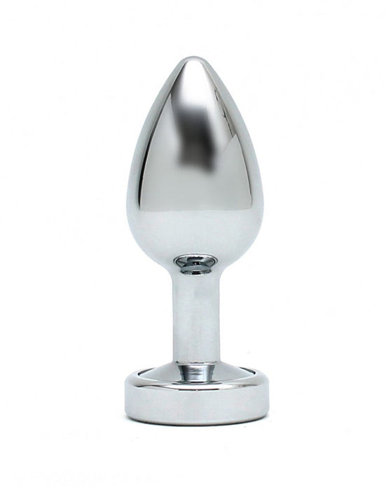 Rimba - RVS Buttplug Met LED-Verlichting Pisa - Zilver-Laced-up.nl