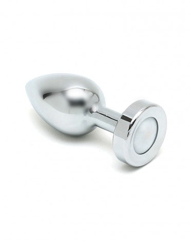 Rimba - RVS Buttplug Met LED-Verlichting Pisa - Zilver-Laced-up.nl