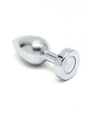 Rimba - RVS Buttplug Met LED-Verlichting Pisa - Zilver-Erotiekvoordeel.nl