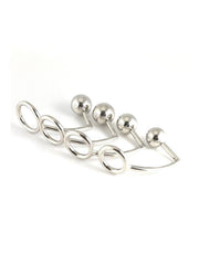 Rimba - Stainless Steel Cock Ring with Butt Plug - Anal Lock-Laced-up.nl