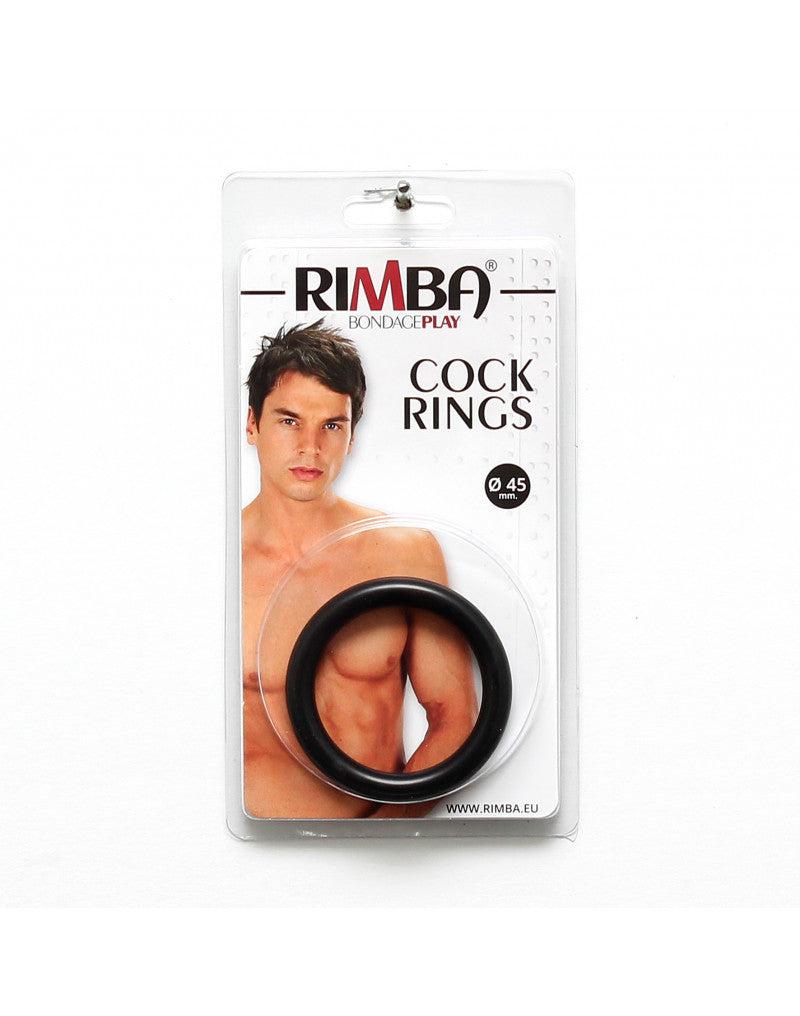 Rimba - Rubberen Cockring - Hoogte 8 mm - Verschillende Diameters-Laced-up.nl