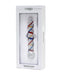 Rimba - Sensual Glass - Glazen Dildo Rachella - Transparant/Rood/Blauw/Geel-Laced-up.nl