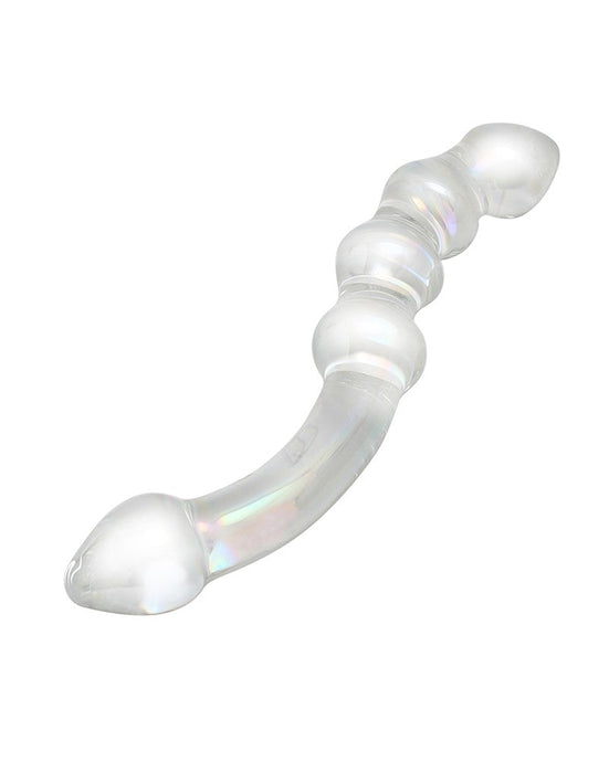 Rimba - Sensual Glass - Glazen Dildo Xena - Transparant-Laced-up.nl