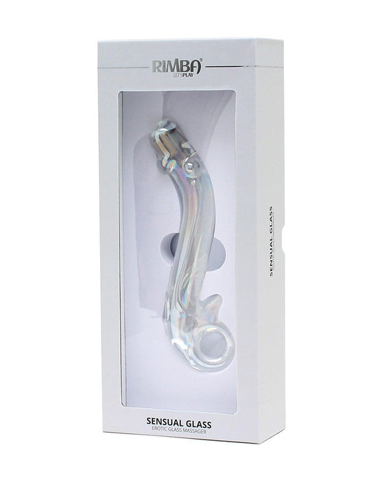 Rimba - Sensual Glass - Glazen Dildo - Yada - Transparant-Laced-up.nl