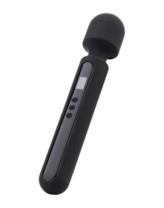 Rimba - Sensual Nights SN05 - Grote Wand Vibrator - Massager - Zwart-Laced-up.nl