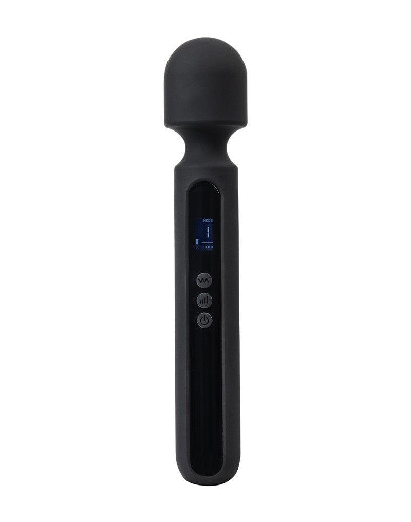 Rimba - Sensual Nights SN05 - Grote Wand Vibrator - Massager - Zwart-Laced-up.nl
