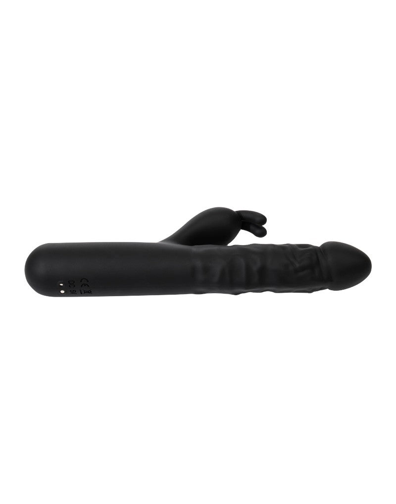 Rimba - Sensual Nights SN06 - Realistische Rabbit Vibrator - Zwart-Laced-up.nl