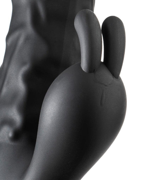 Rimba - Sensual Nights SN06 - Realistische Rabbit Vibrator - Zwart-Laced-up.nl
