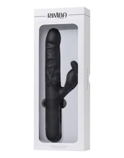 Rimba - Sensual Nights SN06 - Realistische Rabbit Vibrator - Zwart-Laced-up.nl