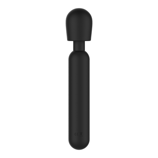 Rimba - Sensual Nights SN10 - Medium Wand Vibrator - Massager - Zwart-Erotiekvoordeel.nl