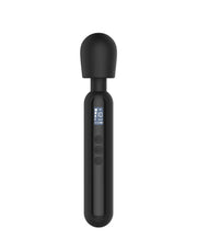 Rimba - Sensual Nights SN10 - Medium Wand Vibrator - Massager - Zwart-Erotiekvoordeel.nl