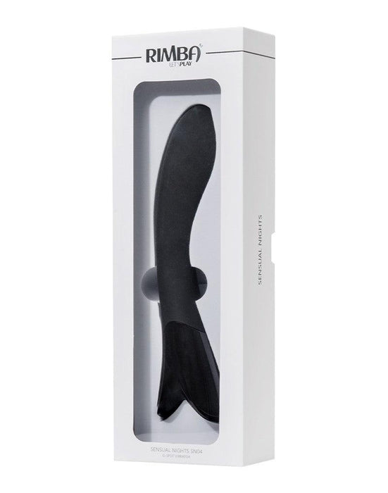 Rimba - Sensual nights SN04 - G-Spot Vibrator - Zwart-Laced-up.nl
