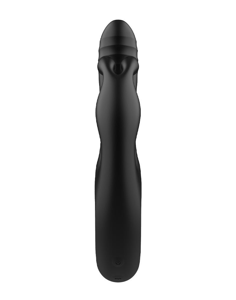 Rimba - Sensual nights SN09 - Stotende Rabbit Vibrator - Zwart-Erotiekvoordeel.nl
