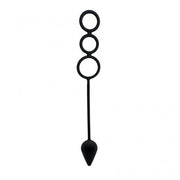 Rimba - Siliconen Cockring Met Buttplug Ø 46 mm-Laced-up.nl