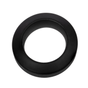 Rimba - Anneau pénien en silicone - Noir-Laced-up.nl