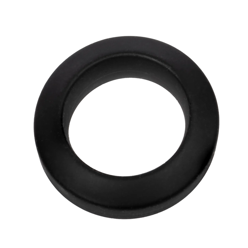 Rimba - Anneau pénien en silicone - Noir-Laced-up.nl