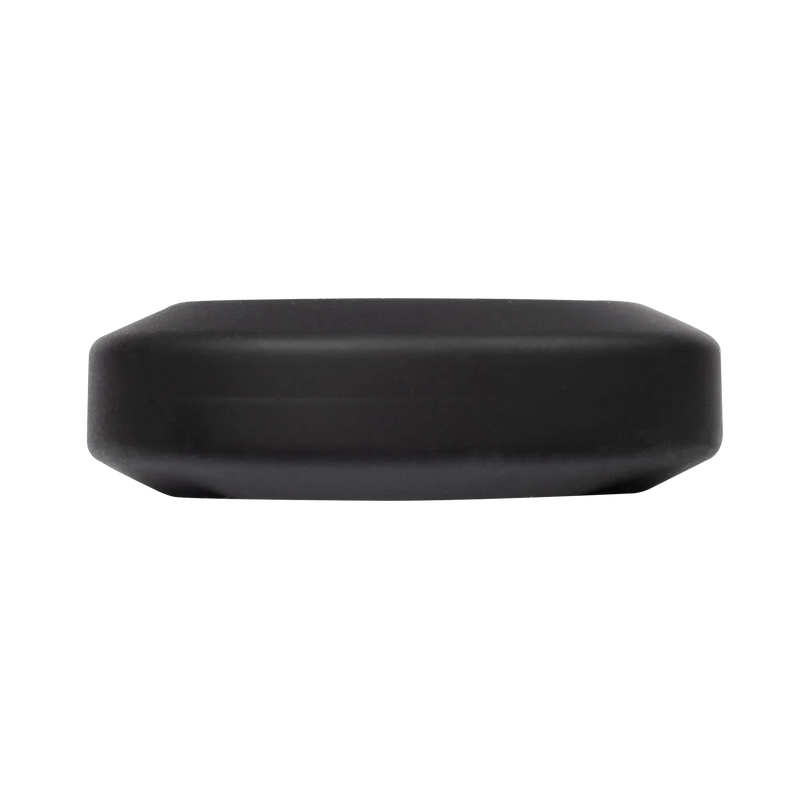 Rimba - Anneau pénien en silicone - Noir-Laced-up.nl