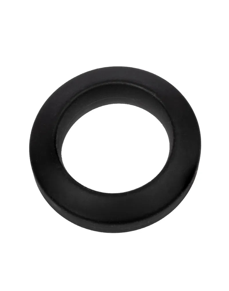 Rimba - Anneau pénien en silicone - Noir-Laced-up.nl