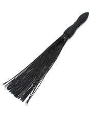 Rimba - Siliconen Flogger Zweep Met Vibrerende Dildo-Laced-up.nl
