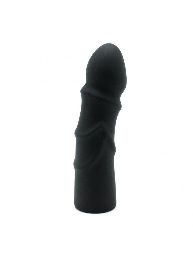 Rimba - Siliconen G-string Met Strap-on - Voorbinddildo - Verstelbaar-Laced-up.nl