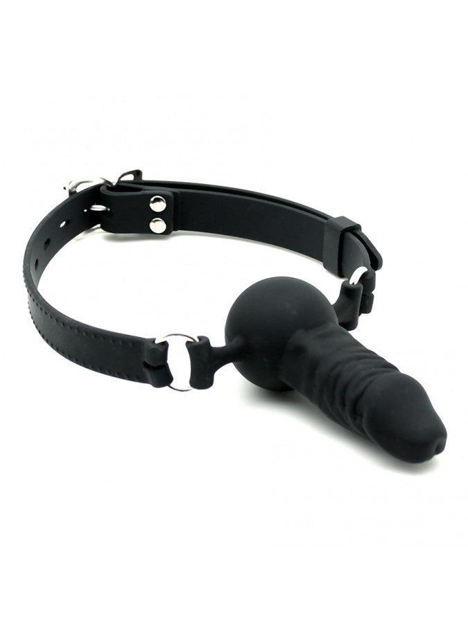Rimba - Siliconen Gag Met penis-Laced-up.nl