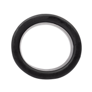 Rimba - Siliconen Scrotumring - Ballstretcher - Hoogte 40 mm - Zwart-Erotiekvoordeel.nl