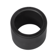 Rimba - Siliconen Scrotumring - Ballstretcher - Hoogte 40 mm - Zwart-Erotiekvoordeel.nl
