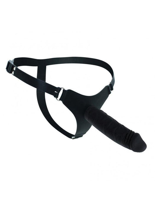 Rimba - Siliconen Strap-on Dildo Met G-string Harnasje-Laced-up.nl