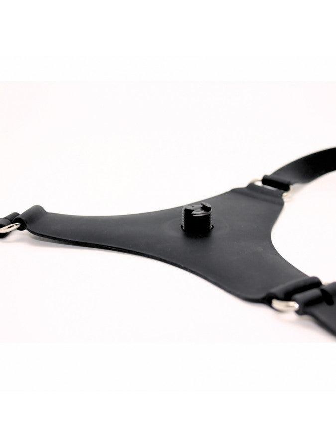 Rimba - Siliconen Strap-on Dildo Met G-string-Erotiekvoordeel.nl