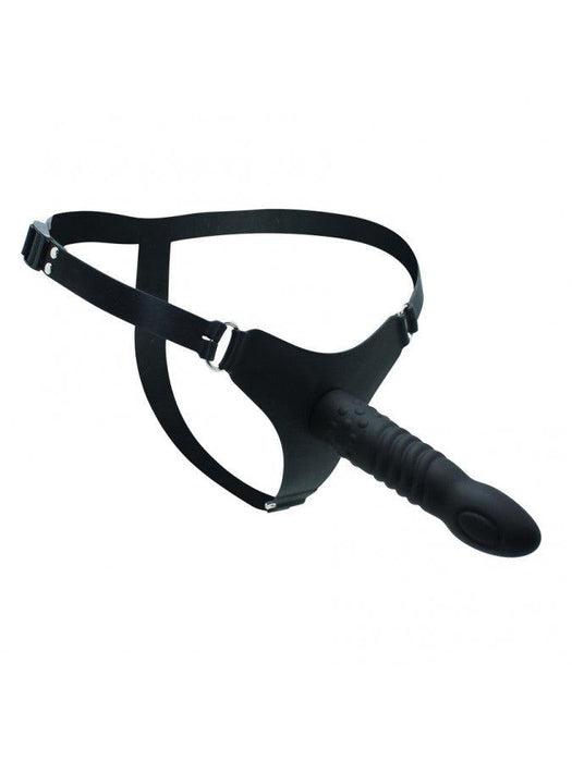 Rimba - Siliconen Strap-on - Voorbinddildo - Harnasje Met Dildo-Laced-up.nl