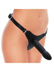 Rimba - Siliconen Strap-on Harnasje Met Dildo-Erotiekvoordeel.nl