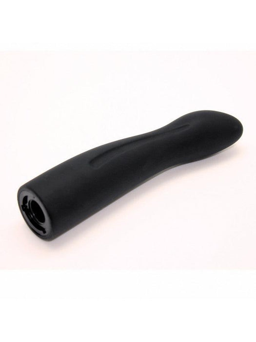 Rimba - Siliconen Voorbinddildo - Strap-on - Dildo met Verstelbaar Harnasje - Zwart-Laced-up.nl