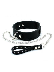 Rimba - Siliconen collar Met hondenriem-Laced-up.nl