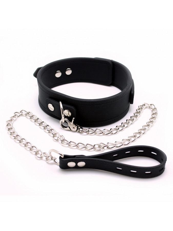 Rimba - Siliconen collar Met hondenriem-Laced-up.nl