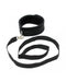 Rimba - Soft Bondage Halsband Met Leash - Zwart-Laced-up.nl