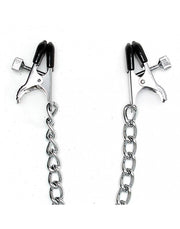 Rimba - Adjustable Screw Nipple Clamps with Chain - Medium - Laced-up.nl